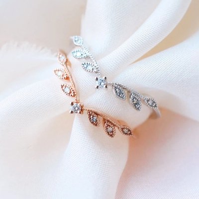 De Gele Gouden Juwelen van Diamond Wedding Unique Engagement Rings 14K