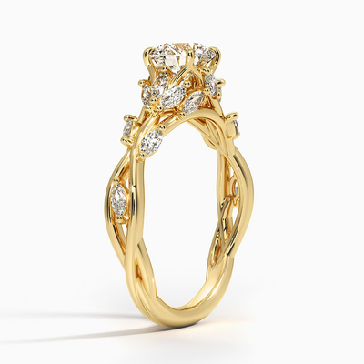 Geheime Tuin Diamond Engagement Ring voor Vrouwen of Meisjes