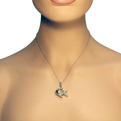 Groene Zilveren de Kettingsjuwelen van de Zeeschildpadhalsband met Bergkristaltegenhanger voor Toevallige Formele Kledij Overzeese het Levenshalsband