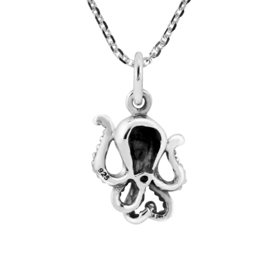 Wonderbaarlijke van Overzees het Levensjuwelen Octopussterling silver pendant necklace sea voor Oceaanminnaars