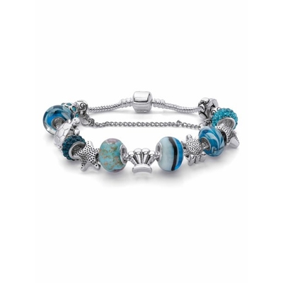 Het Goud van Ross Simons Sea Life Bracelet With 18kt over Sterling Silver