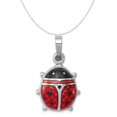Overzeese van de de Halsbandtegenhanger van de 925 Sterling Silver Lobster Clasp Enameled-Vissencharme het Levens Fijne Juwelen voor Vrouwengiften voor haar