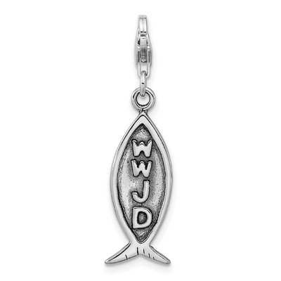 Overzeese van de de Halsbandtegenhanger van de 925 Sterling Silver Lobster Clasp Enameled-Vissencharme het Levens Fijne Juwelen voor Vrouwengiften voor haar