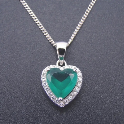 De manier 10MM Triljoen sneed van de de Steen Multikleur van Mysticustopaz pendant necklace CZ Sierlijke de Keten Halsband