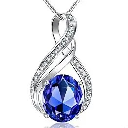 925 Sterling Silver Ring Pendant Earring-de Juwelenreeksen van Tanzanite van de Halo Ovale Vorm