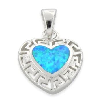 925 met van het het Patroonlaboratorium van Sterling Silver Opal Greek van de de Dalingstegenhanger de Fijne Juwelen online voor Vrouwen