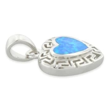 925 met van het het Patroonlaboratorium van Sterling Silver Opal Greek van de de Dalingstegenhanger de Fijne Juwelen online voor Vrouwen