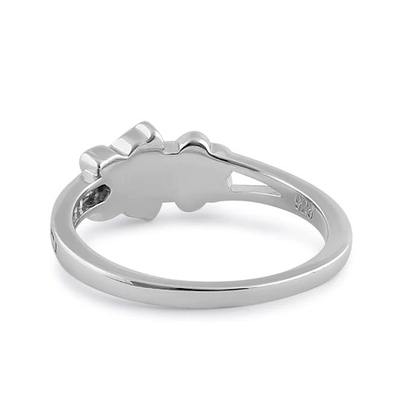 925 met het Witte Laboratorium Opal Engagenent Ring For Girls van Sterling Silver High Quality Blue Opal Greek