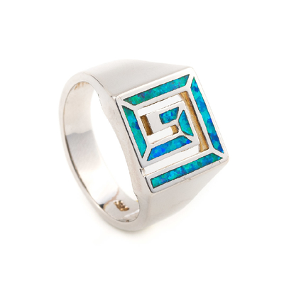 Natuurlijk Uitstekend Grieks Opal Jewelry With 925 Sterling Silver Engagement Ring