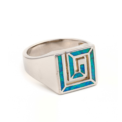 Natuurlijk Uitstekend Grieks Opal Jewelry With 925 Sterling Silver Engagement Ring