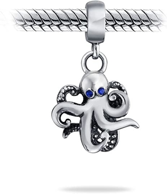 De Octopus van Tropical Vacation Nautical van de pijlinktvisscuba-duiker bengelt Charmeparel voor Vrouwen