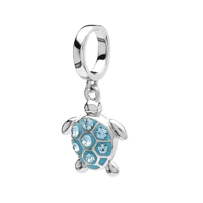 925 Sterling Silver Fish Charm Dangle-Parels voor Armbanden &amp; Halsbanden