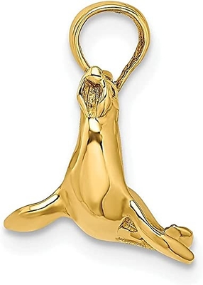 Ross-Simons 0,25 ct. t.w. Diamond Seahorse Pendant Necklace With Zwart Diamond Accent in 18kt-Goud