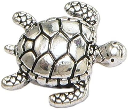 50Pcs het antieke Zilveren Overzeese van het de Parels Tibetaanse Metaal van het Zeester Dierlijke Verbindingsstuk Oceaanleven 10x11mm