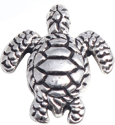 50Pcs het antieke Zilveren Overzeese van het de Parels Tibetaanse Metaal van het Zeester Dierlijke Verbindingsstuk Oceaanleven 10x11mm