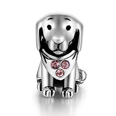 1.52.5mm SBI Liggende Zilveren de Parelcharmes van de Juwelenhond voor de Tegenhanger van de Armbandenhalsband