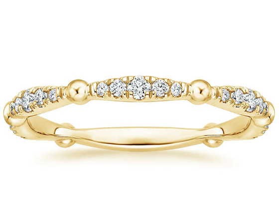 Bedek de Volledige Duidelijkheid van Diamant14k Gele Gouden Juwelen 0.67ct GH VS1
