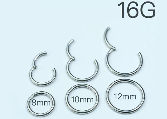 OEM 8mm Septumring, de Juwelen van het Neusseptum voor Verjaardagsgift