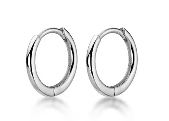 Sexy de Oorringenodm van de Schroef14k Gouden Hoepel voor Vrouwen 1.2mm×10mm Afmeting