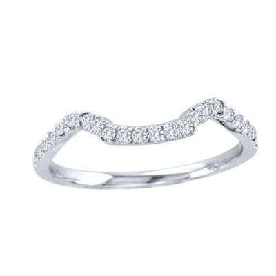 ODM van de het Witgoudkleur van 43PCS 0.43ct Diamond Engagement Wedding Rings 18K