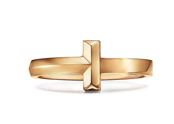 3.89g ring 2.5mm van gewichts18k Stevige Gouden Juwelen Breedte voor Overeenkomstenhuwelijk
