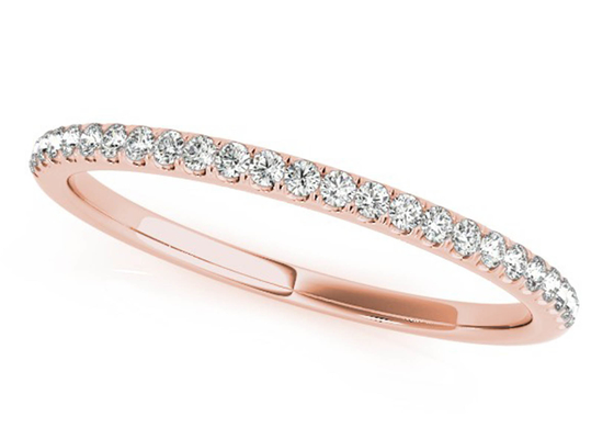 Riek Vierkant Diamond Rose Gold Ring, 0.35CT Verborgen ODM van de Haloverlovingsring